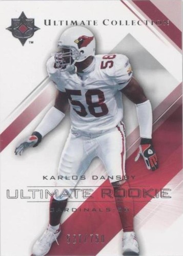 2004 Upper Deck Ultimate Collection Karlos Dansby #91