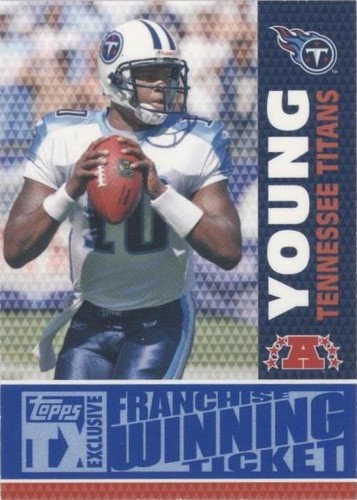 2007 Topps TX Exclusive Vince Young #FW-VY