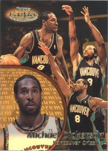 2000-01 Topps Gold Label - Michael Dickerson #37