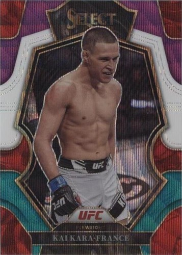 2023 Select UFC Kia Kara France Auto Red /99 Octagon Signatures