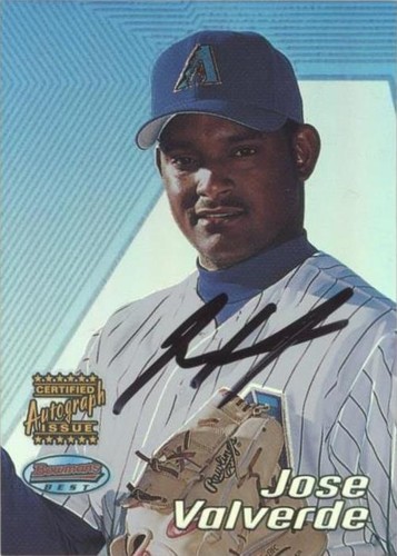 2002 Bowman's Best - Jose Valverde #92