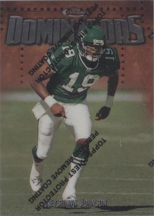 1997 Topps Finest Keyshawn Johnson #239