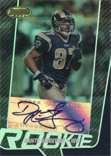 2005 Bowman's Best Dante Ridgeway #140