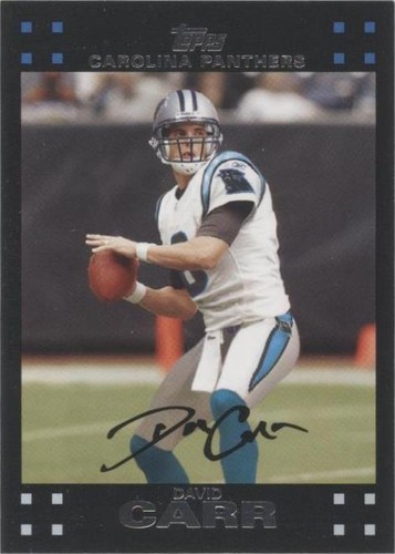 2007 Topps David Carr #20