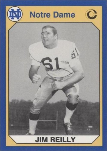 1990 Collegiate Collection University of Notre Dame Jim Reilly #133