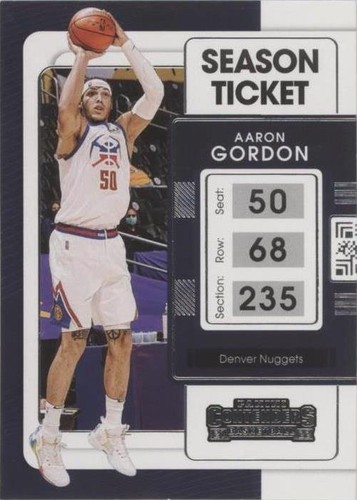 2021-22 Panini Contenders - Aaron Gordon #58