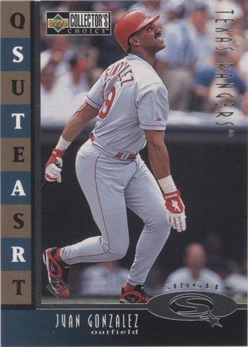 1998 Upper Deck Collector's Choice - Juan González #SQ18