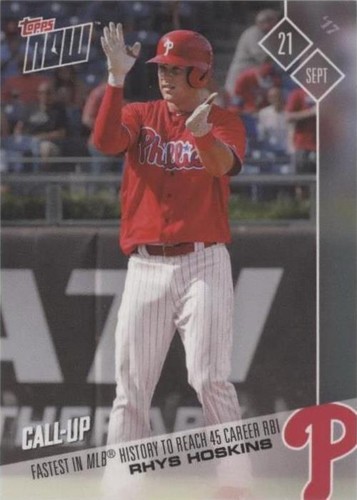 2017 Topps Now - Rhys Hoskins #636