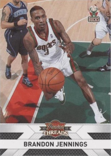 2010-11 Panini Threads - Brandon Jennings #41
