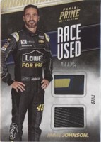 2018 Panini Prime Racing - Jimmie Johnson #RUD-JJ