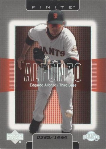 2003 Upper Deck Finite - Edgardo Alfonzo #81