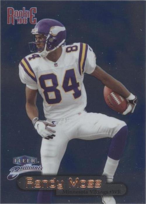 Fleer Brilliants Randy Moss 1998 #140B