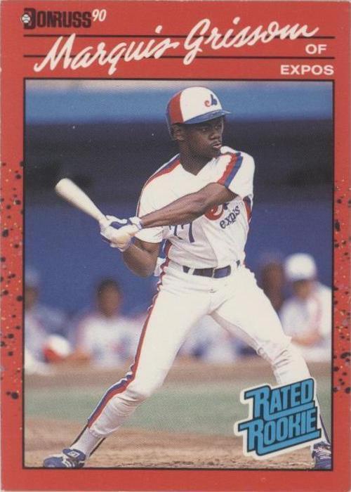 Donruss 1990 - Marquis Grissom #36