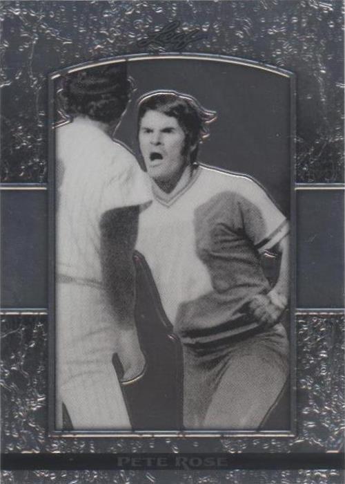 2011 Leaf Metal 2011 年全国大会宣传 - Pete Rose #P-3