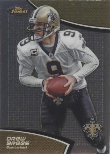2011 Topps Finest Drew Brees #60