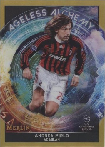 2021-22 Topps Merlin Collection Chrome UCL Andrea Pirlo #AA-20