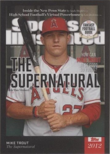 2021 Topps X Sports Illustrated - Mike Trout #1