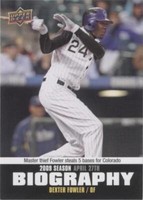 2010 Upper Deck - Dexter Fowler #SB-25