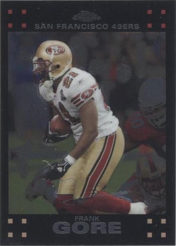 2007 Topps Chrome Frank Gore #TC73