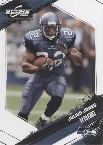 2009 Score Inscriptions Julius Jones #258