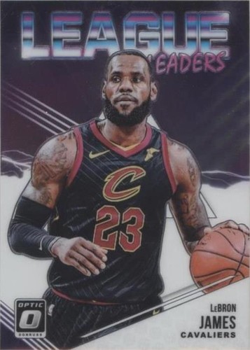 2018-19 Donruss Optic Lebron James Orange Prizm /199 SGC 9.5