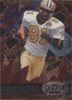1997 Skybox Metal Universe Michael Haynes #59
