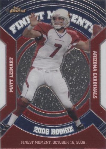 2007 Topps Finest Matt Leinart #RFM-ML