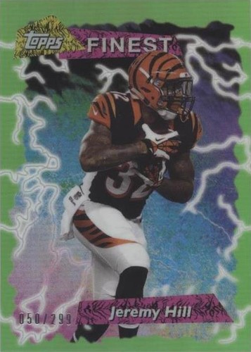2015 Topps Finest Jeremy Hill #95FRR JH