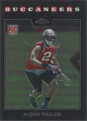 2008 Topps Chrome Aqib Talib #TC261