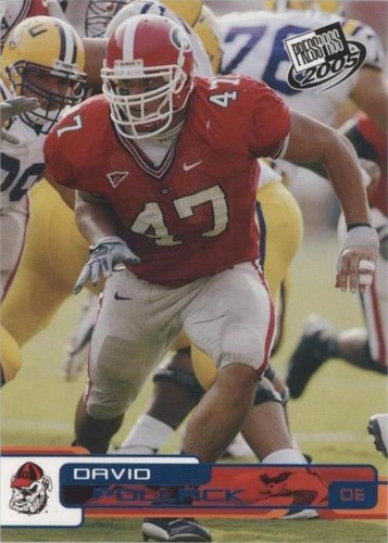 2005 Press Pass David Pollack #B42