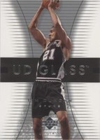 2003-04 UD Glass - Tim Duncan #51