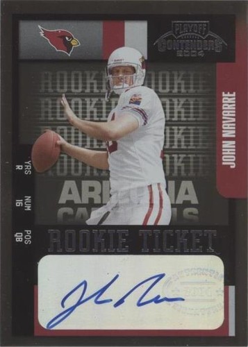 2004 Playoff Contenders John Navarre #142