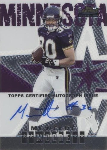 2004 Topps Finest Mewelde Moore #114