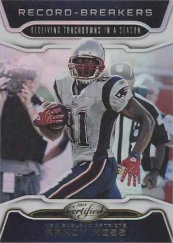 2019 Panini Certified Randy Moss #RB-RM