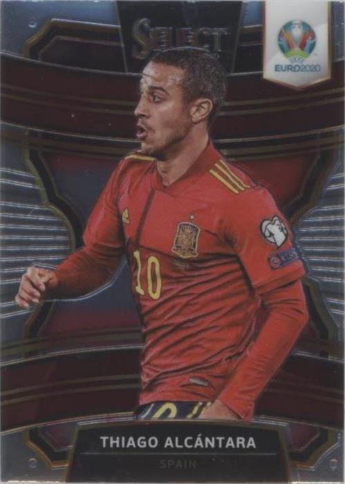 2020 Panini Select UEFA Euro Preview Thiago Alcântara #38