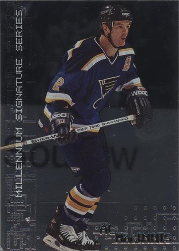 1999-00 In the Game Be A Player Millennium Signature Series - Al MacInnis #203