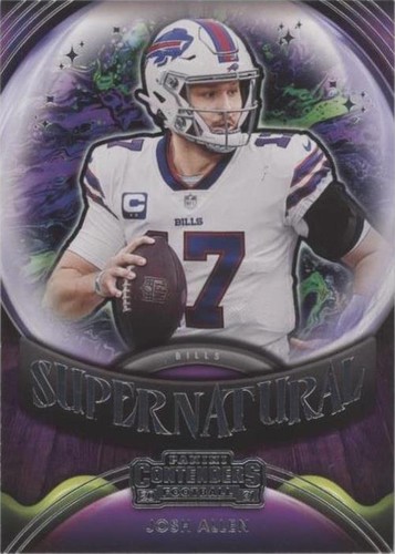 2021 Panini Contenders Josh Allen #SN-JAL