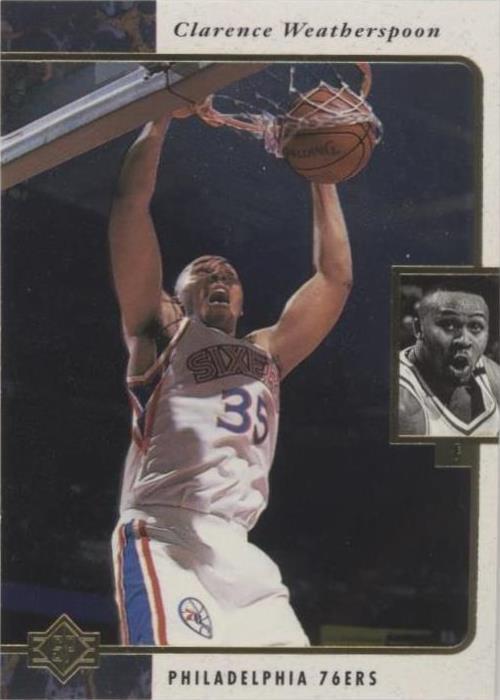 1995-96 SP - Clarence Weatherspoon #101