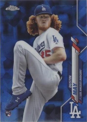 2020 Topps Chrome Sapphire Edition - Dustin May #235