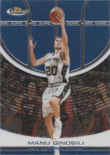 2005-06 Topps Finest - Manu Ginobili #57