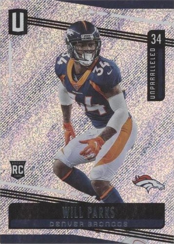 2019 Panini Unparalleled Will Parks #200