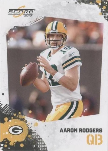 2010 Score Aaron Rodgers #102