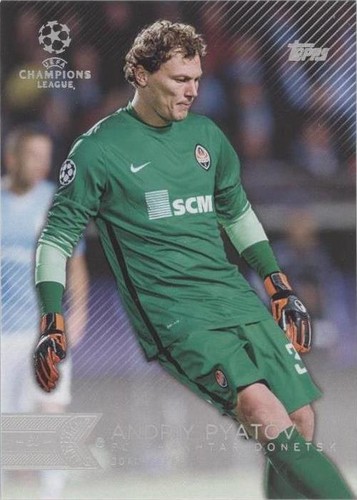 2015-16 Topps UCL Showcase Andriy Pyatov #17