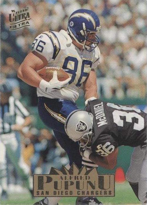 1995 Fleer Ultra Alfred Pupunu #402