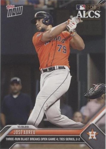 2023 Topps Now - José Abreu #1021