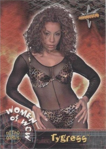 1999 Topps WCW Embossed - Tygress #65