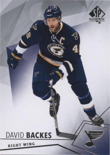 2015-16 SP Authentic - David Backes #69