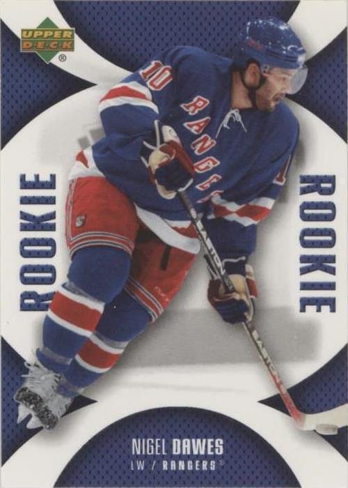 2006-07 Upper Deck Mini Jersey Collection - Nigel Dawes #118