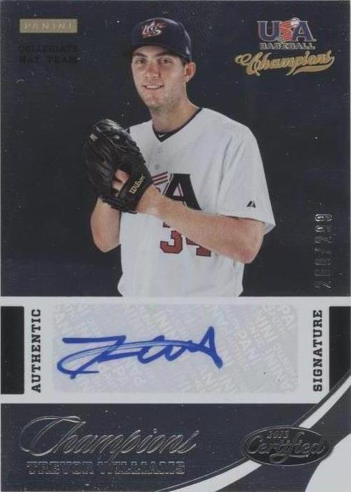 2013 Panini USA Baseball Champions - Trevor Williams #23