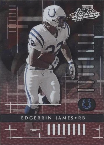 2001 Playoff Absolute Memorabilia Edgerrin James #37